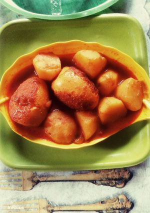 ডিম্ আলুর দম(dim alur dom recipe in Bengali) রেসিপির প্রধান ছবি