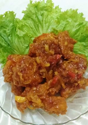 Foto resep Ayam crispy extra hot