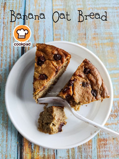 Gambar Banana Oat Bread