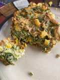 Pastel de lechuga (mucha proteína y vegetariano, sin plv ni soja)