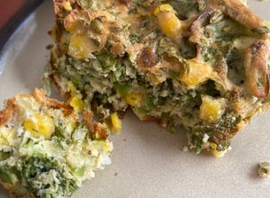 Una foto de Pastel de lechuga (mucha proteína y vegetariano, sin plv ni soja)
