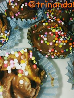 Foto resep Kue Coco Crunch siram coklat
