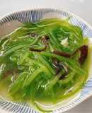 Canh Bí Xanh Nấu Mộc Nhĩ