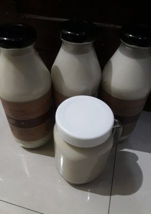 Foto resep Raw Almondmylk Ala Umma