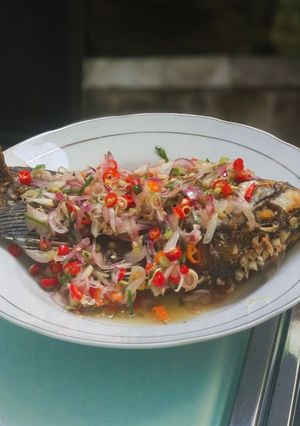 Foto resep Nila goreng sambel matah