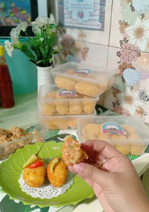 Foto resep Kroket kentang ayam sayur