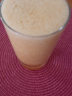 Una foto de Jugo de melón y mandarina