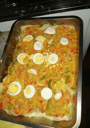 Una foto de Tarta de churrasco