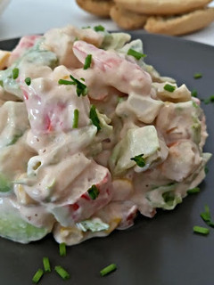 Una foto de Ensalada cóctel de marisco