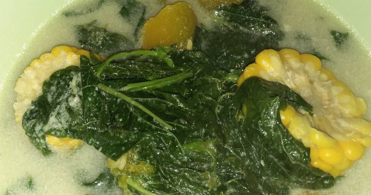 Resep Sayur Bobor Bayam Labu Dan Jagung Manis Oleh Dian Ruliani Cookpad