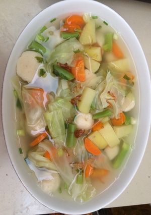Foto resep Sop bakso ala restoran
