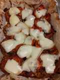 Finta pizza, con pane raffermo