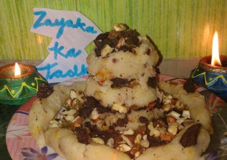 Suji Oreo halwa