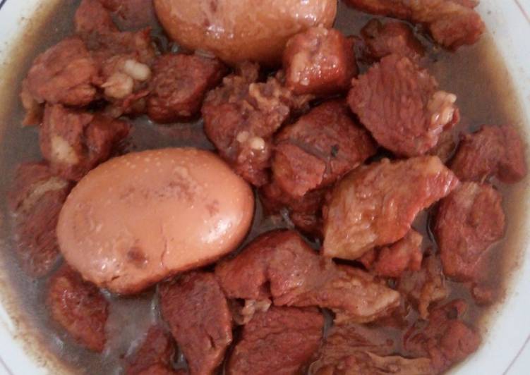 Resep Babi Kecap Bumbu Hong Anti Gagal