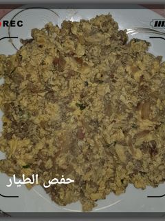 صورة لوصفة بيض باللحم المفروم