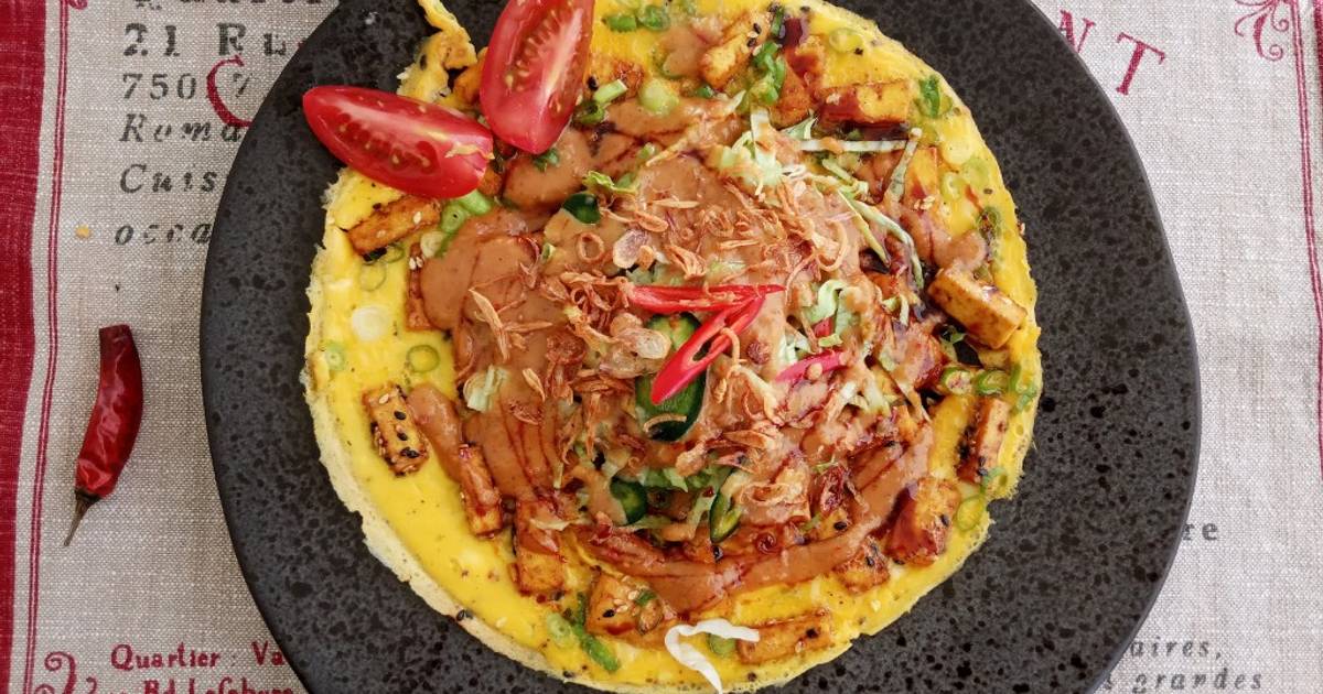 Resep Tahu Telur Bumbu Kari And Wijen Omelette Oleh Niken Damayanti