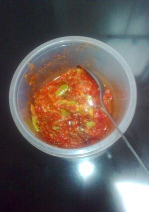 Foto resep Sambal lado pete teri