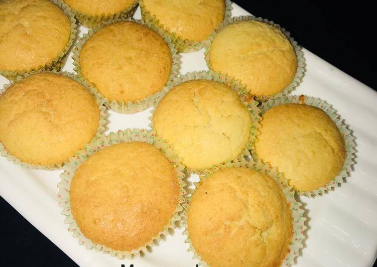 Recipe of Homemade Coconut cupcakes recipe by mumeena&#39;s Kitchen