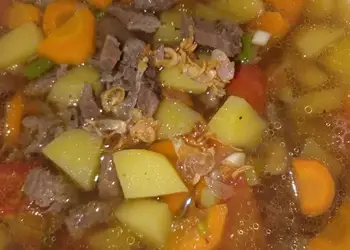 Masakan Populer Sop Daging Rempah enak Ala Warteg