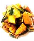 Ba chỉ kho dưa cải chua