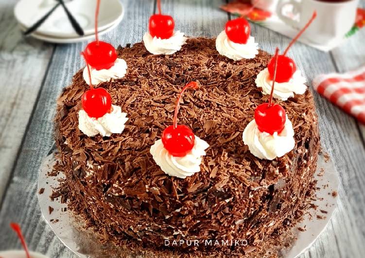 6 Resep: Blackforest Cake (Brownies kukus ala Ny. Liem) yang Bisa Manjain Lidah