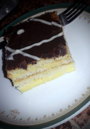 صورة لوصفة كيكة بالفلان روووعة😋👌🍰