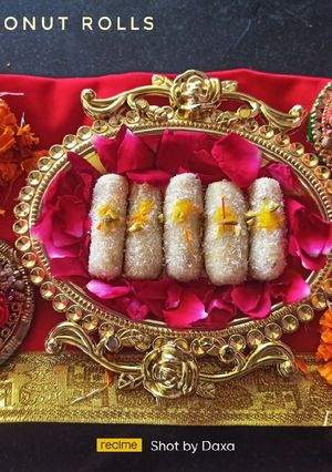A picture of Malai Coconut Rolls.