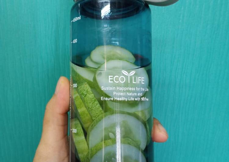 Langkah Mudah untuk Membuat Infused water amih, Lezat Sekali