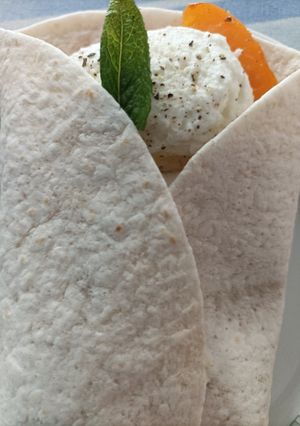 Une photo de Wrap fraîcheur