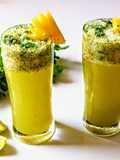 Pineapple mint mojito