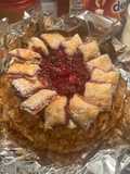 Mascarpone cream cheese cake