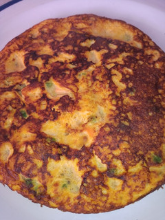 Una foto de Tortilla de verduras súper sana en 2 pasos