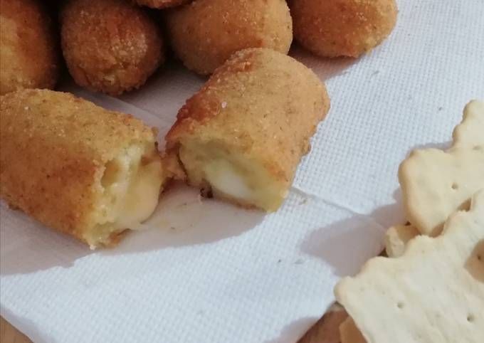 Crocchette di patate filanti 🌷