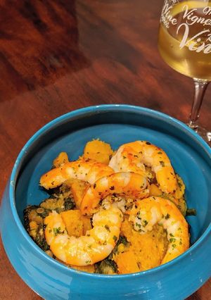 Une photo de Curry de crevettes
