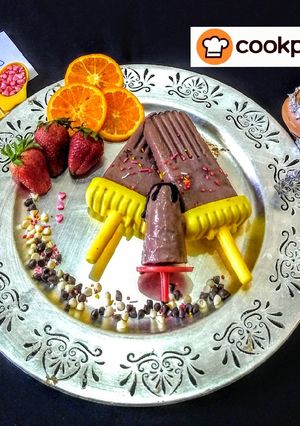 A picture of Choco Malai Kulfi.