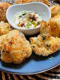 🧺Chou 🫜fleur crispy au four🥦🧄