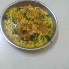 A picture of Ragada patties.