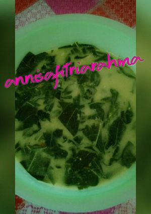 Foto resep Sayur santan daun singkong