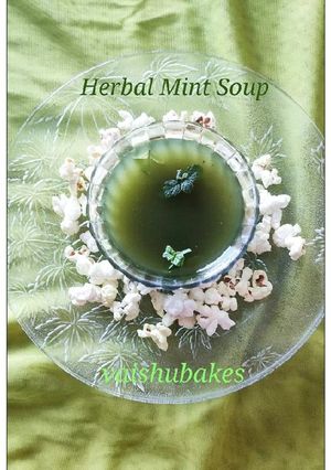 A picture of Herbal Mint Soup.