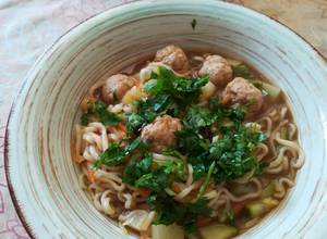 Ramen caldo pollo - 115 recetas caseras- Cookpad