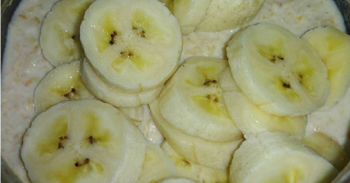 Resep Banana Peanut Butter #overnightoat *menu Diet Ngetrend* Oleh ...