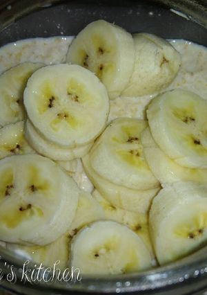 Foto resep Banana Peanut Butter #overnightoat *menu diet ngetrend*
