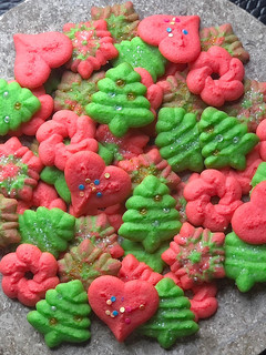 A picture of Easy Spritz cookies!.