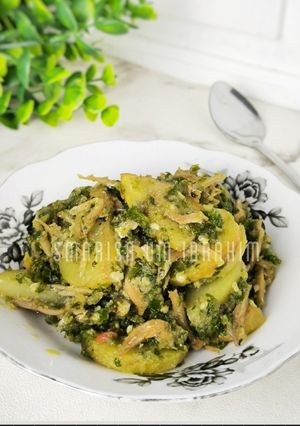Foto resep Kentang Teri Sambal Hijau