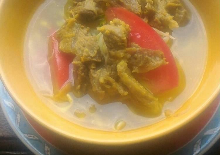 Langkah Mudah untuk Membuat Soto daging sapi yang Lezat Sekali