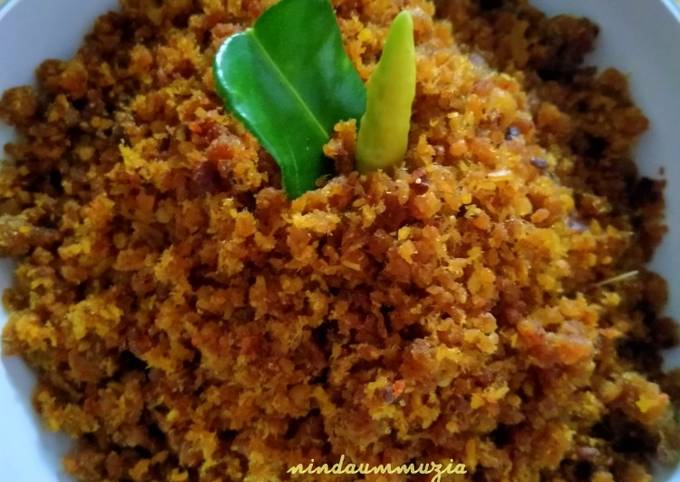 Langkah Mudah untuk Menyiapkan Abon Ikan Patin, Sempurna