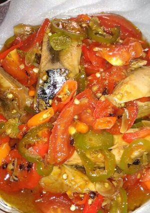 Foto resep Tumis pedas ikan tongkol