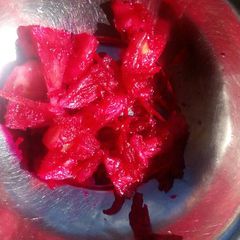Pineapple and beetroot salad A picture of Pineapple and beetroot salad.