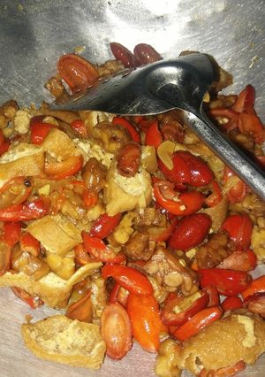 Foto resep Oseng tempe kulit mlinjo
