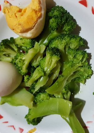 Foto resep Brokoli telur rebus